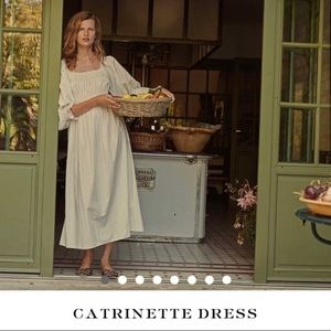 Doen catrinette dress- salt size M